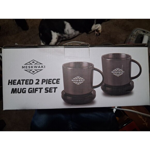 Journeyman Other - Journeyman Heated 2‑Piece Mug Gift Set w/ Warming Coasters – New in Box